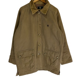vintage pronounced q down jacket chore jacket heavy winter