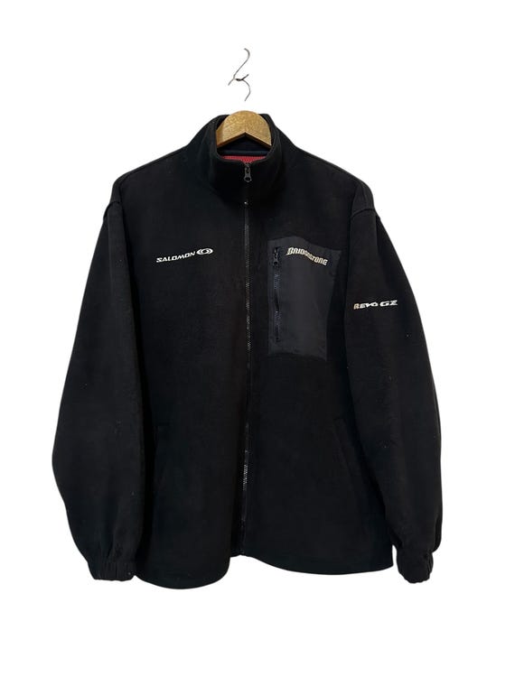 Vintage 90s Bridgestone Salomon Fleece Jacket Motorsports - Etsy