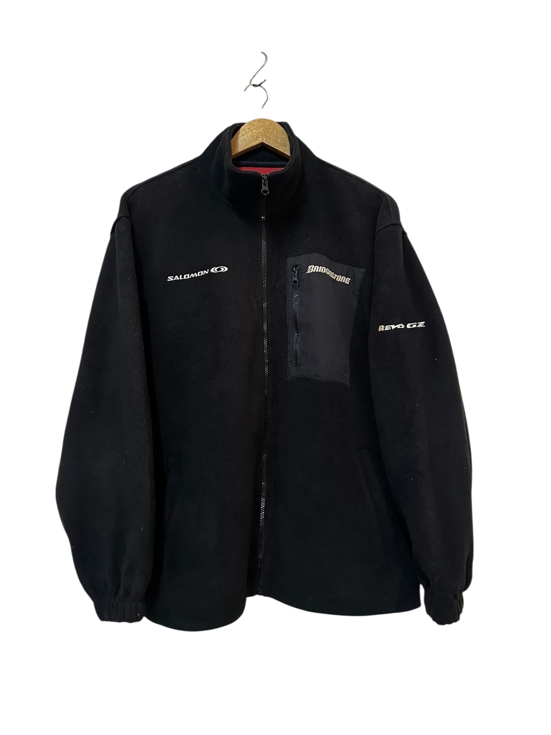 Vintage 90s Bridgestone Salomon Fleece Jacket Motorsports - Etsy