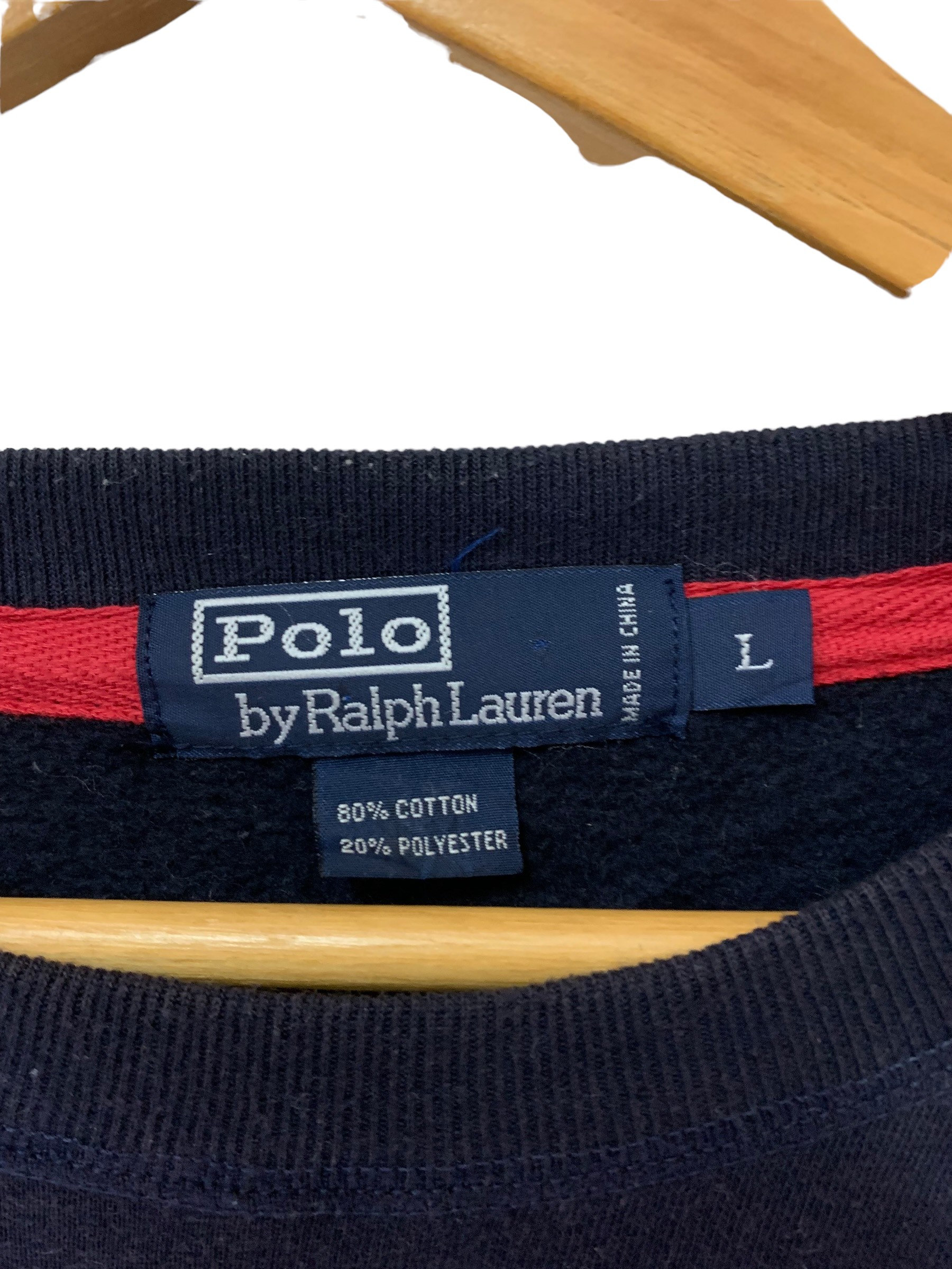 Vintage Polo Ralph Lauren Sweatshirt Small Embroidery Logo Jumper ...