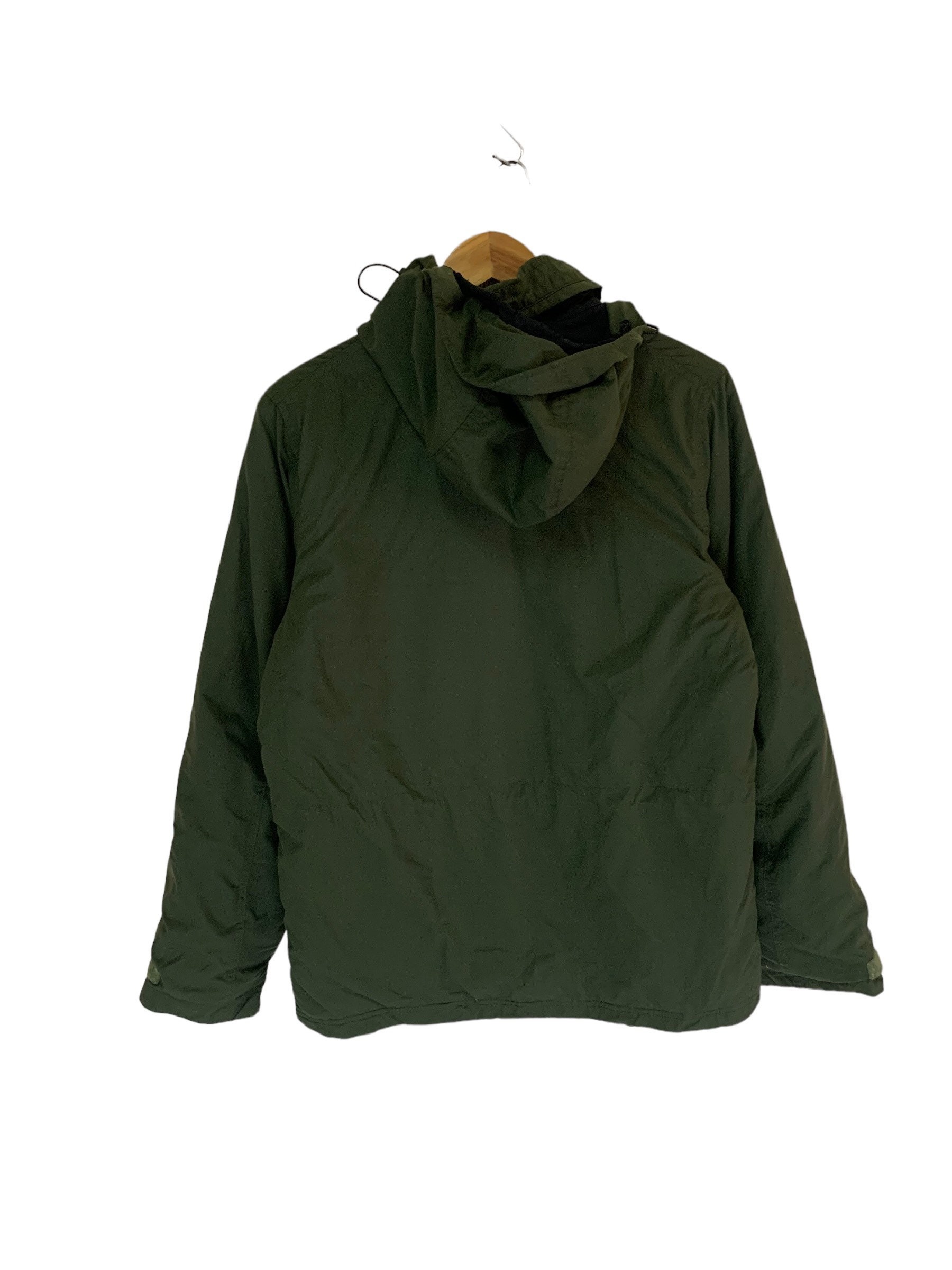 Vintage Columbia Sportswear Omni Heat Jacket Hideen Hoodie