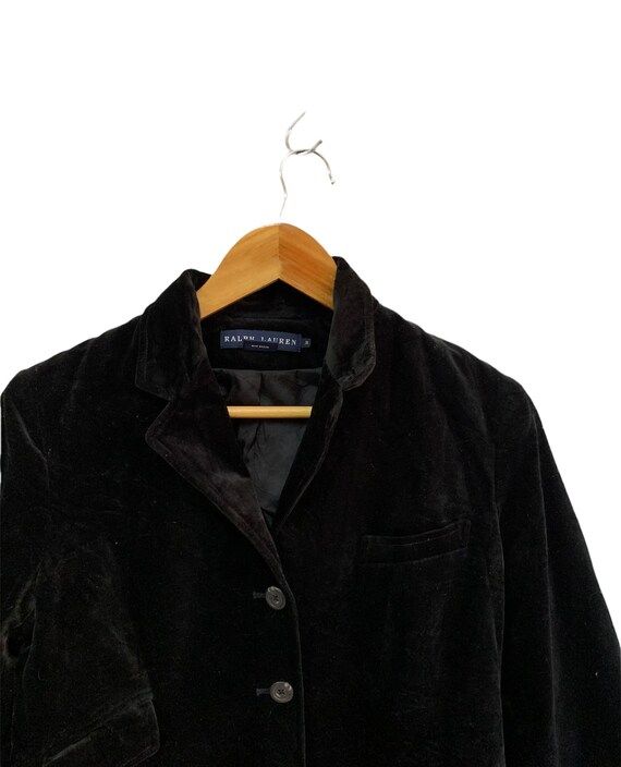 Polo ralph shop lauren velvet jacket