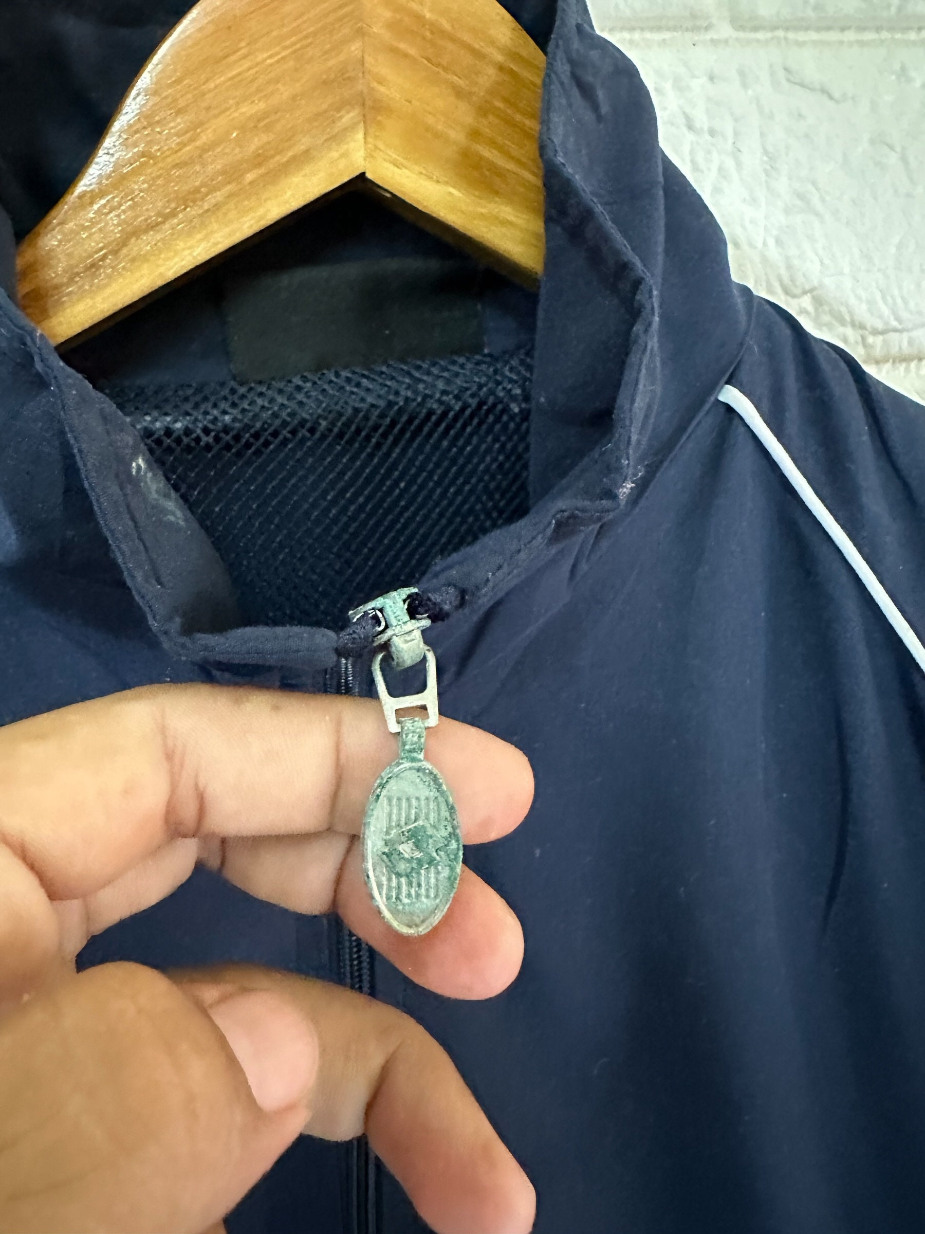 海外輸入 インボイス Vintage Lotto Etsy - Zipper Full Jacket Sports Jacket Light その他