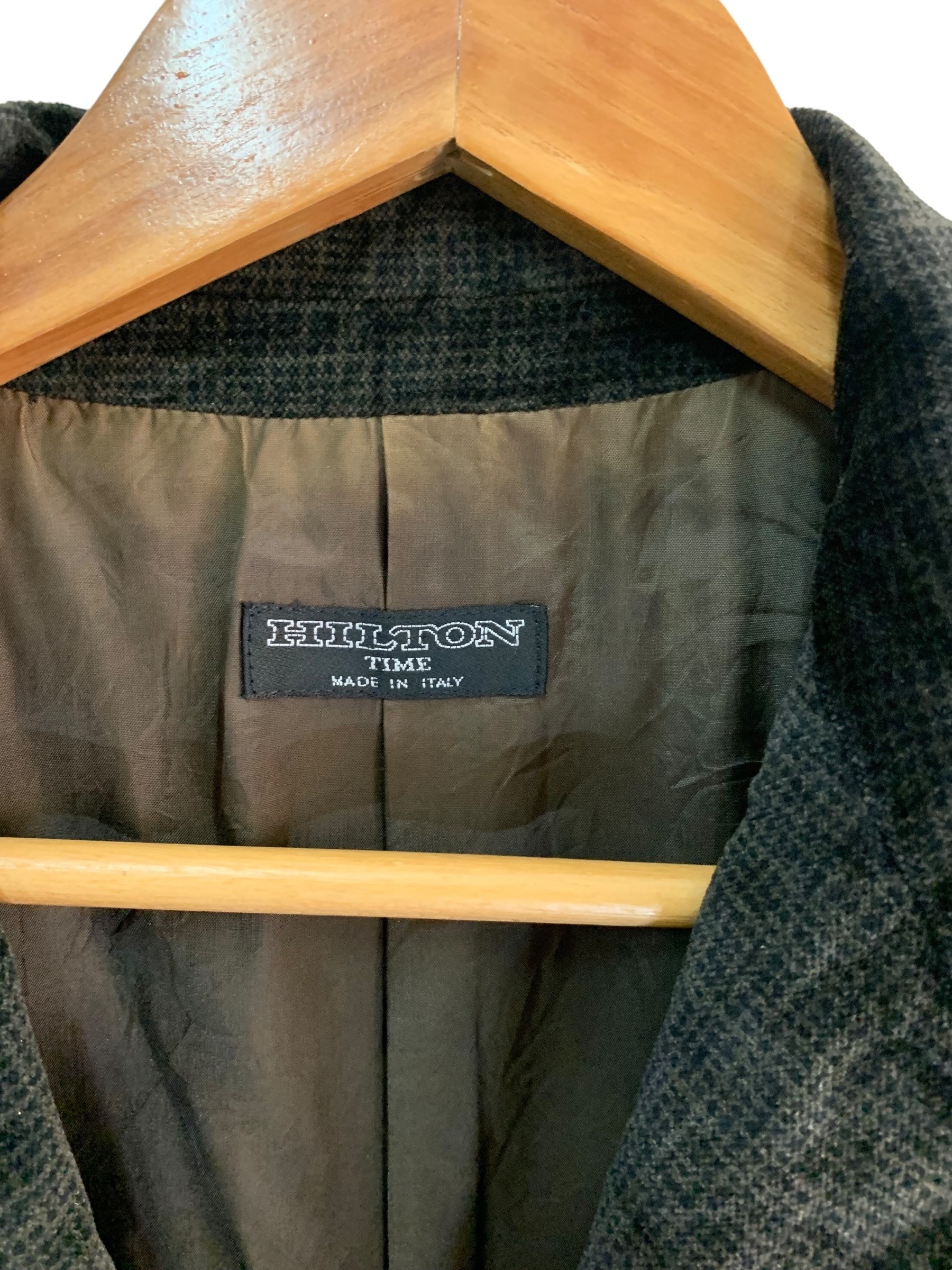 Vintage 90s Hilton Time Made in Italy Blazer Coat - Etsy