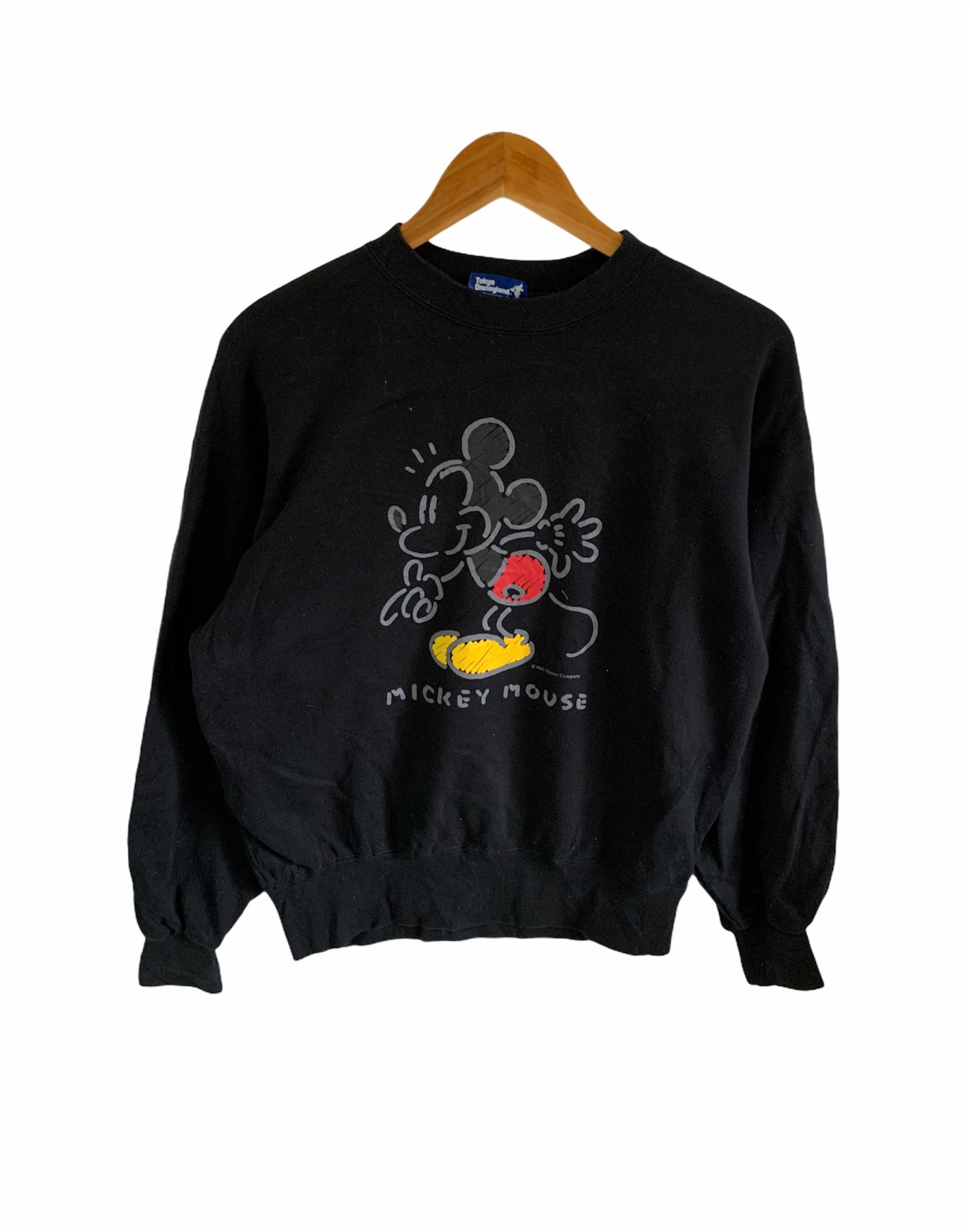 Buy Vintage 90s Mickey Tokyo Big Logo Sweatshirt Online in - Etsy