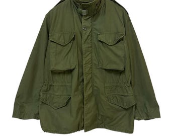 Vintage Alpha Industries M-65 Military Field Jacket - Scovill