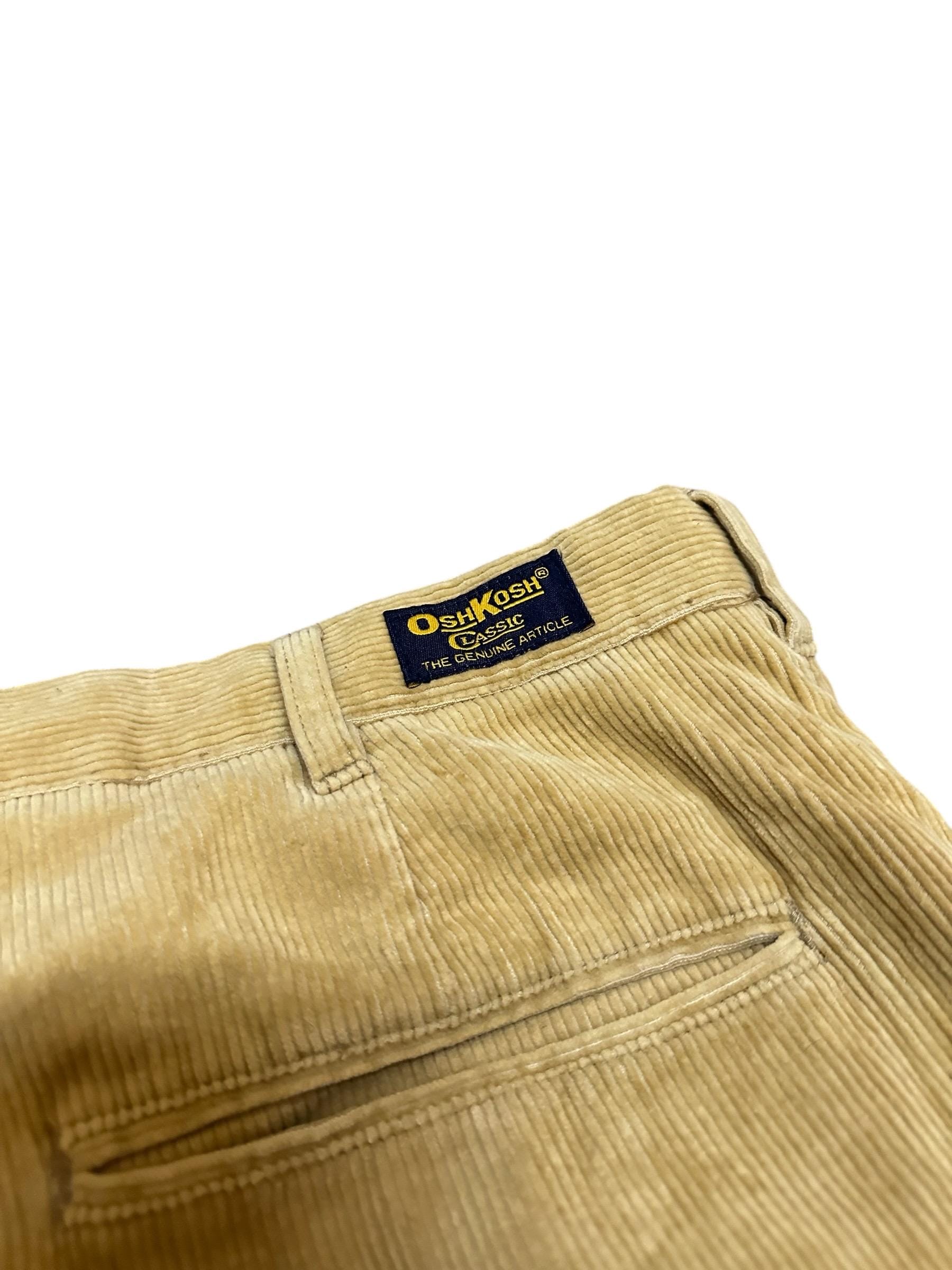 Vintage Oshkosh Mens Corduroy Pants Japanese Brand Baggy Vintage Oshkosh Mens Corduroy Pants Japanese Brand Baggy