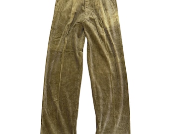 pantalones de pana vintage, moda rara