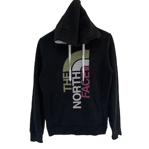 vintage the north face sweatshirt hoodie big logo outdoor fashion