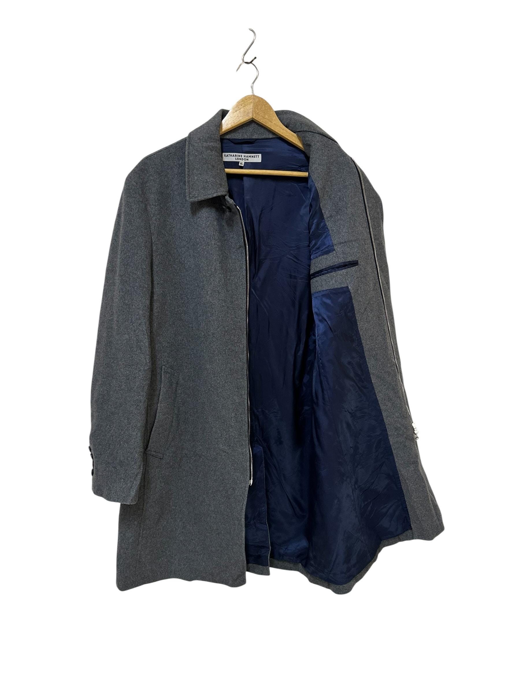 Vintage 90s Katharine Hamnett London Long Coat Wool Jacket - Etsy