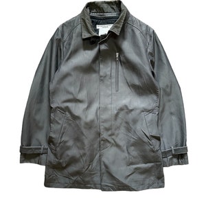 ジャケット・アウター KATHARINE HAMNETT Velvet long coat Vintage KATHARINE HAMNETT LONDON Monogram Parka Jacket
