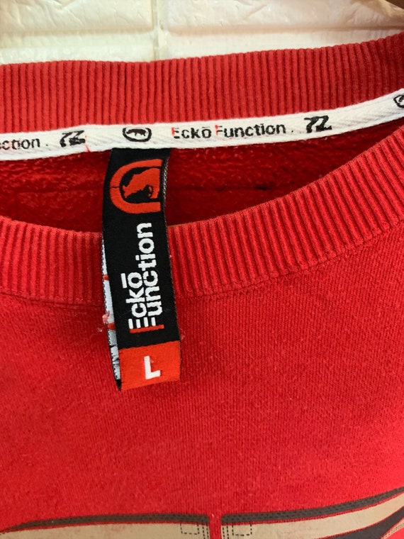 vintage ECKO FUNCTION sweatshirt big logo large s… - image 5