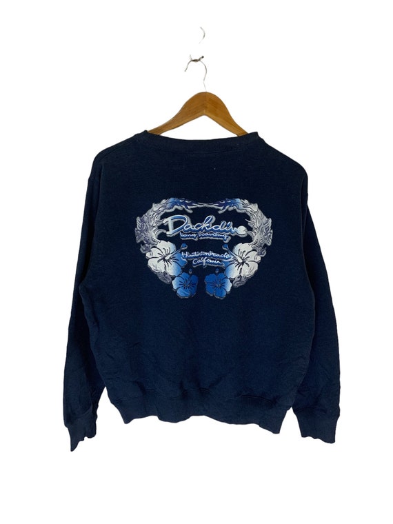 Vintage 90s Dig Deep Sweatshirt Big Logo Surf Sweatshirt