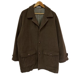 vintage valentino coupeau coat wool down jacket rare fashion