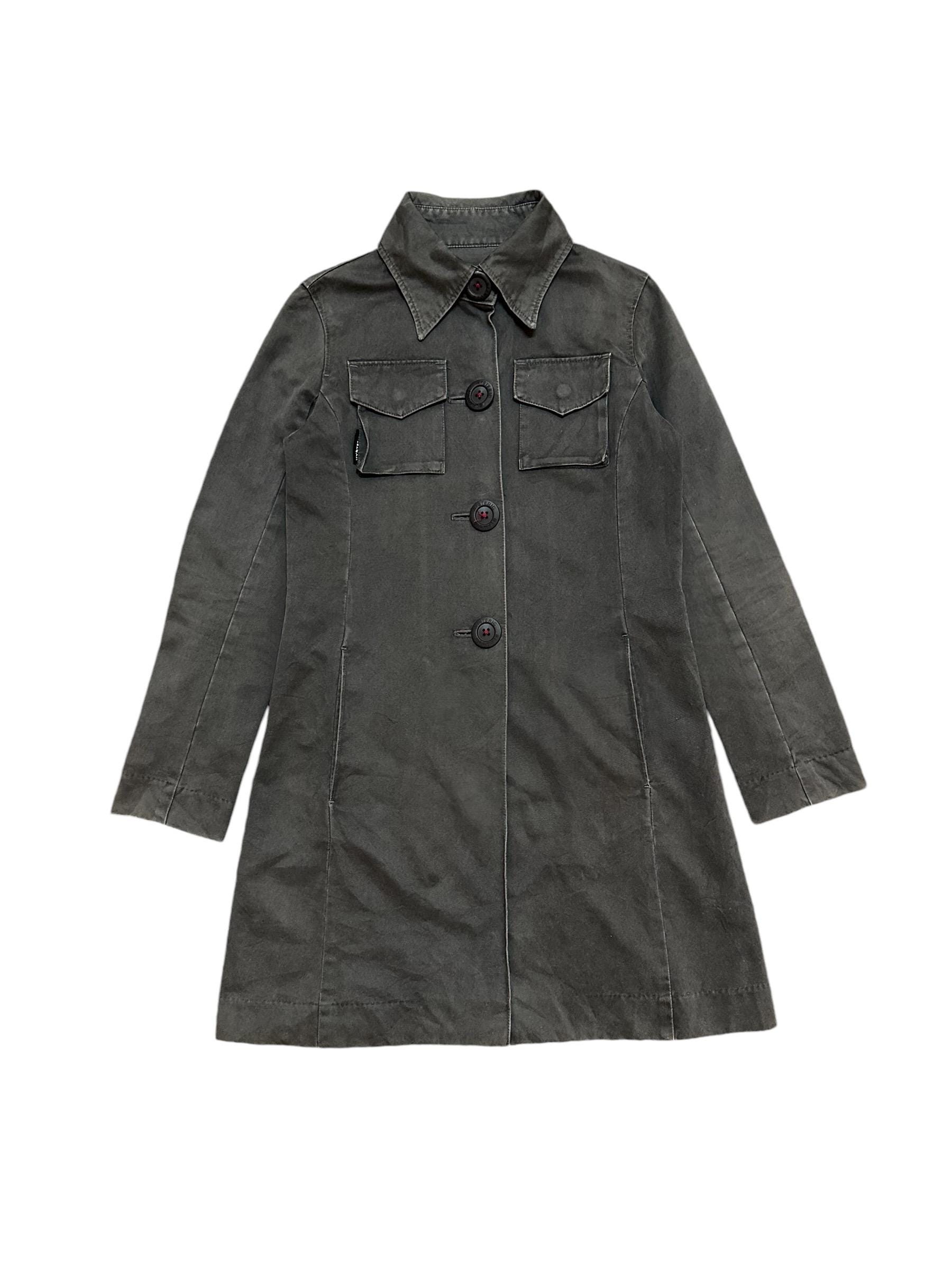 Vintage 90s Hysteric Glamour Military Trench Coat - Etsy