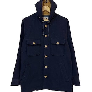 vintage 90s lobo by pendleton wool virgin jacket hoodie
