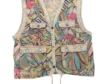 Vintage 90s Nexus Shimano Fishing Gear Vest Multipocket 2