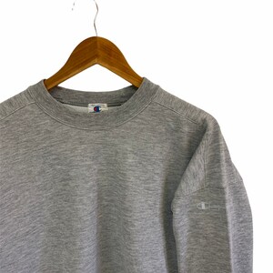 vintage 90s champion product sweatshirt small logo medium size jumper pullover vintage crewneck 90s fashion 90s outwear