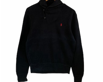 black polo turtleneck