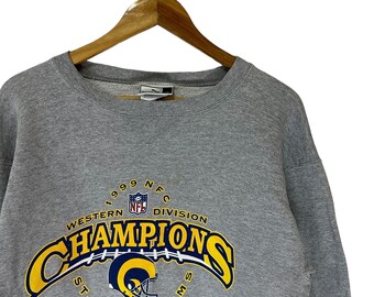 3XL相当・90s・プーマ・NFL・セントルイスラムズ・ビッグ刺繍・スウェット 3XL相当・90s・プーマ・NFL・セントルイスラムズ・ビッグ刺繍