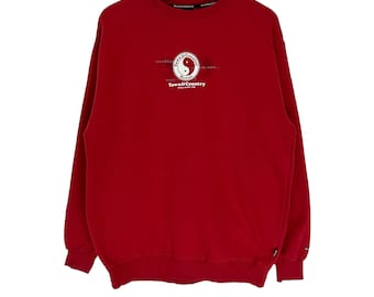 vintage town surf t&c sweatshirt big logo jumper pullover surf sweatshirt