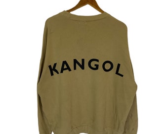 kangol Vintage Kangol Sweatshirt grosses Logo Pullover Spruchband Logo Center Kangol