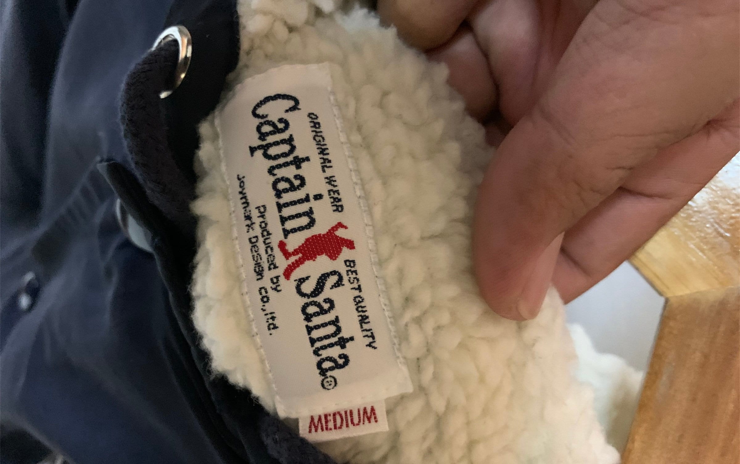 Vintage 90s Captain Santa Yacht Club Jacket Big Logo Winter Jacket