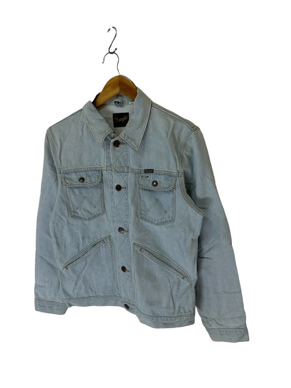 【新品、本物、当店在庫だから安心】 90s Vintage Wrangler Etsy - Scovill Denim Jacket Trucker ジャケット・アウター