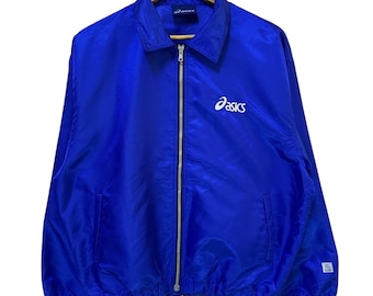 Vintage Asics Track Top: 80s 90s Retro Colourblock - Large - Etsy