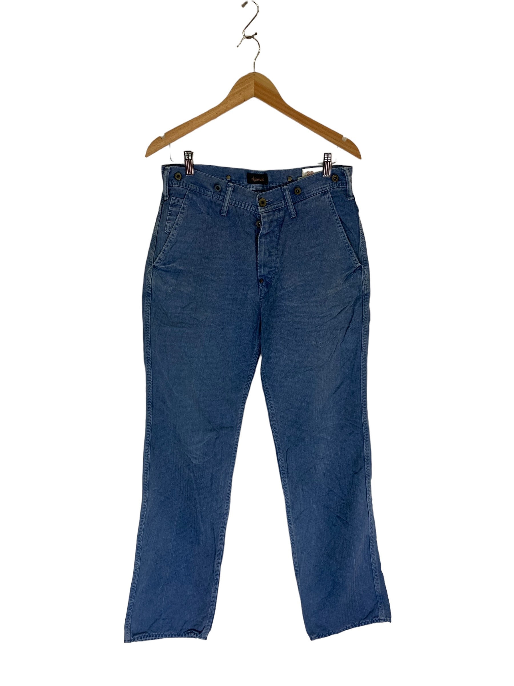 2024新入荷 Vintage Chimala Japan in Made Design Rare Trousers Workwear パンツ