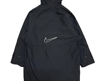 Vintage 90s Nike Tokyo Verdy Yomuiri Football Long Jacket