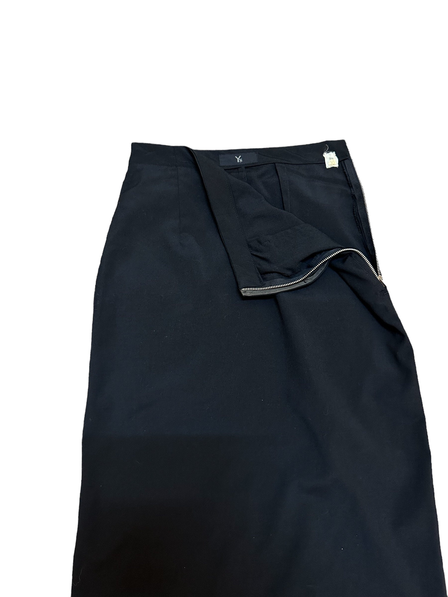 Y's　SKIRT 8OZ DENIM FRONT TRIANGLE GUSSET SKIRT – THE SHOP YOHJI YAMAMOTO