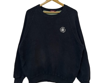 Vintage 1990s Chaps Ralph Lauren Hand Framed Striped Knit Pullover