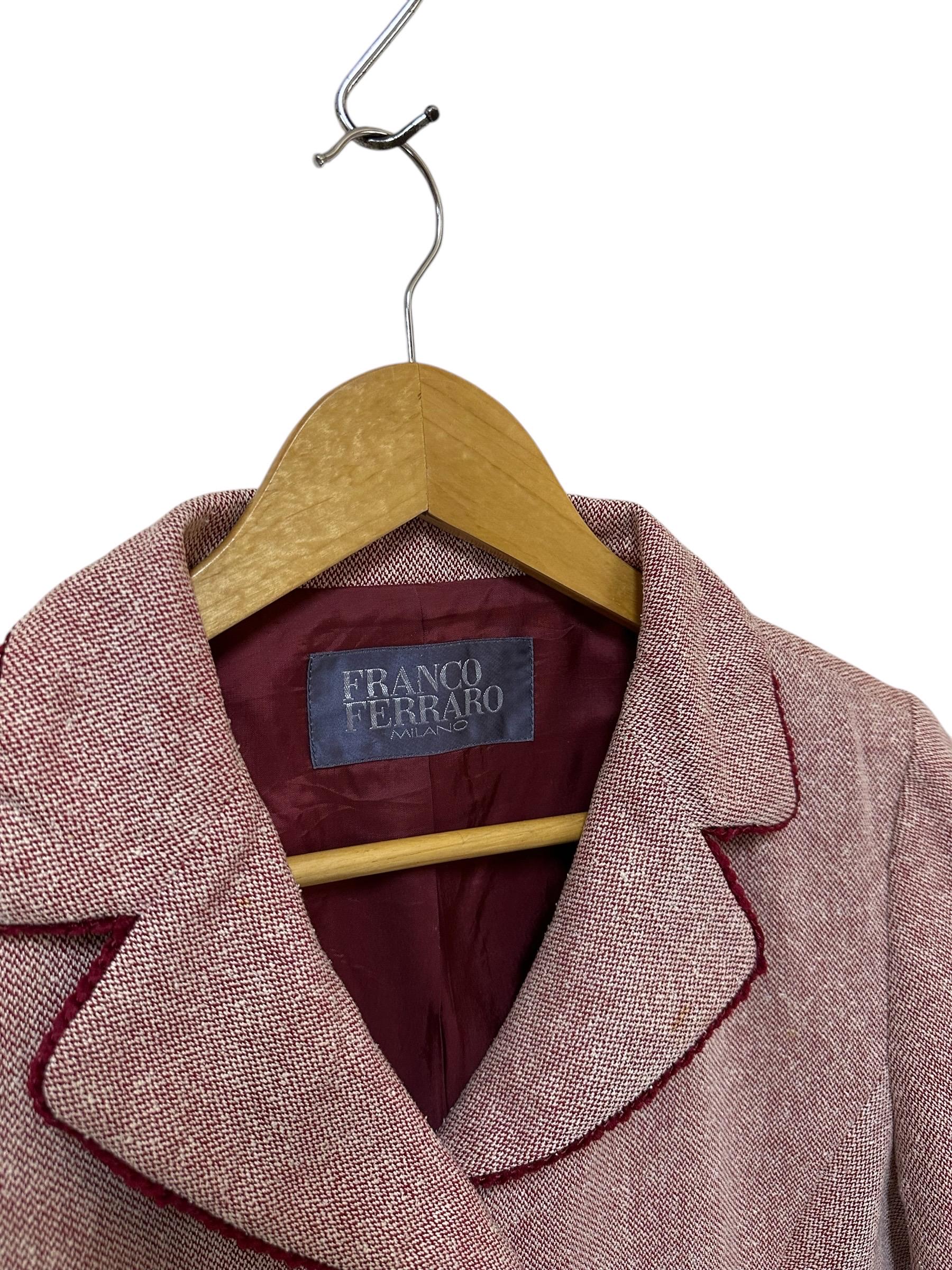 FRANCO FERRARO♡ Vintage 90s Franco Ferraro Milano Women Jacket Rare Design - Etsy
