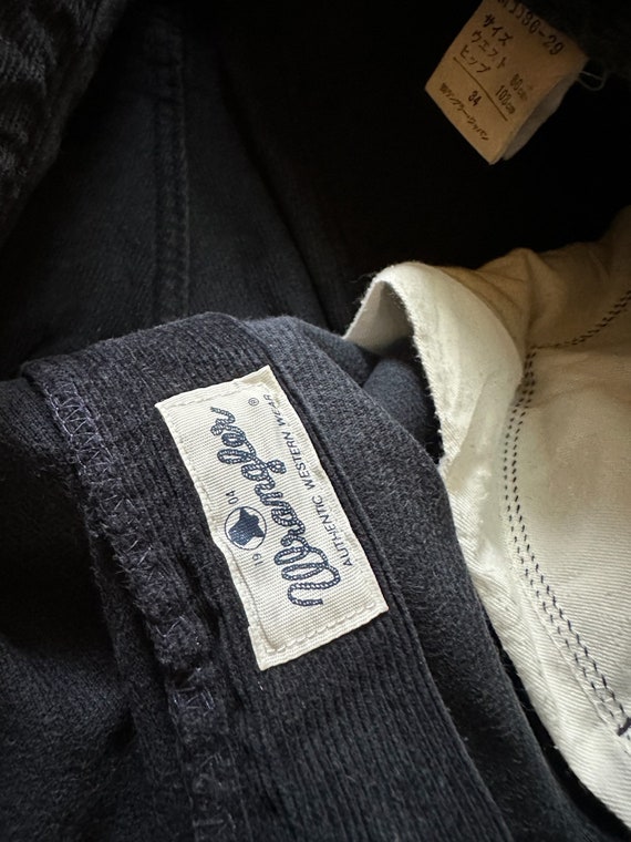 vintage 90s wrangler corduroy pants made in japan… - image 9