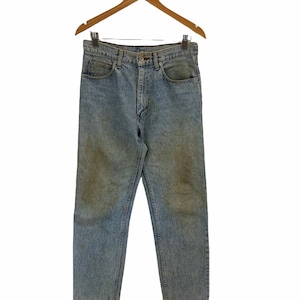 vintage 90s levis destroy jeans custom jeans rare american levis