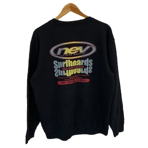 Sudadera vintage con logo grande del Campeonato Mundial de Surf, talla grande