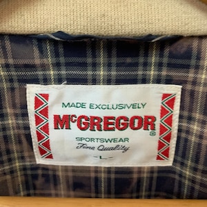 Vintage Mcgregor Harrington Jacket Mens Jacket England Style - Etsy