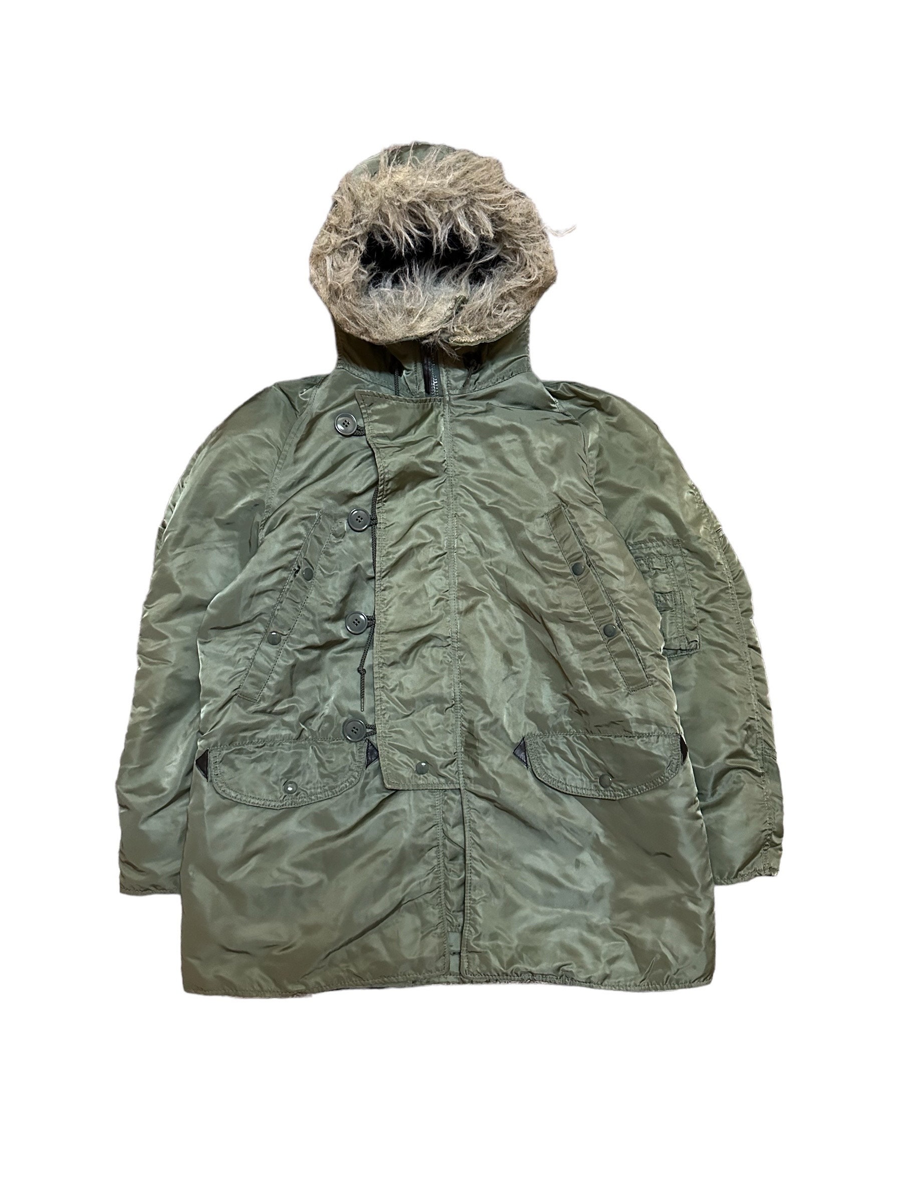Vintage 90s Alpha Industries Parka Extreme Cold N3B Made in Usa - Etsy