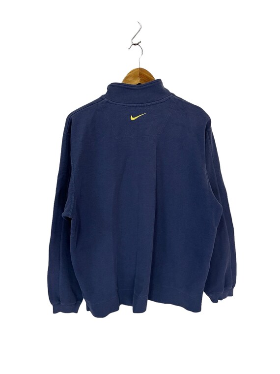 Vintage 90s Nike Sweatshirt Small Logo Half Zipper Nike