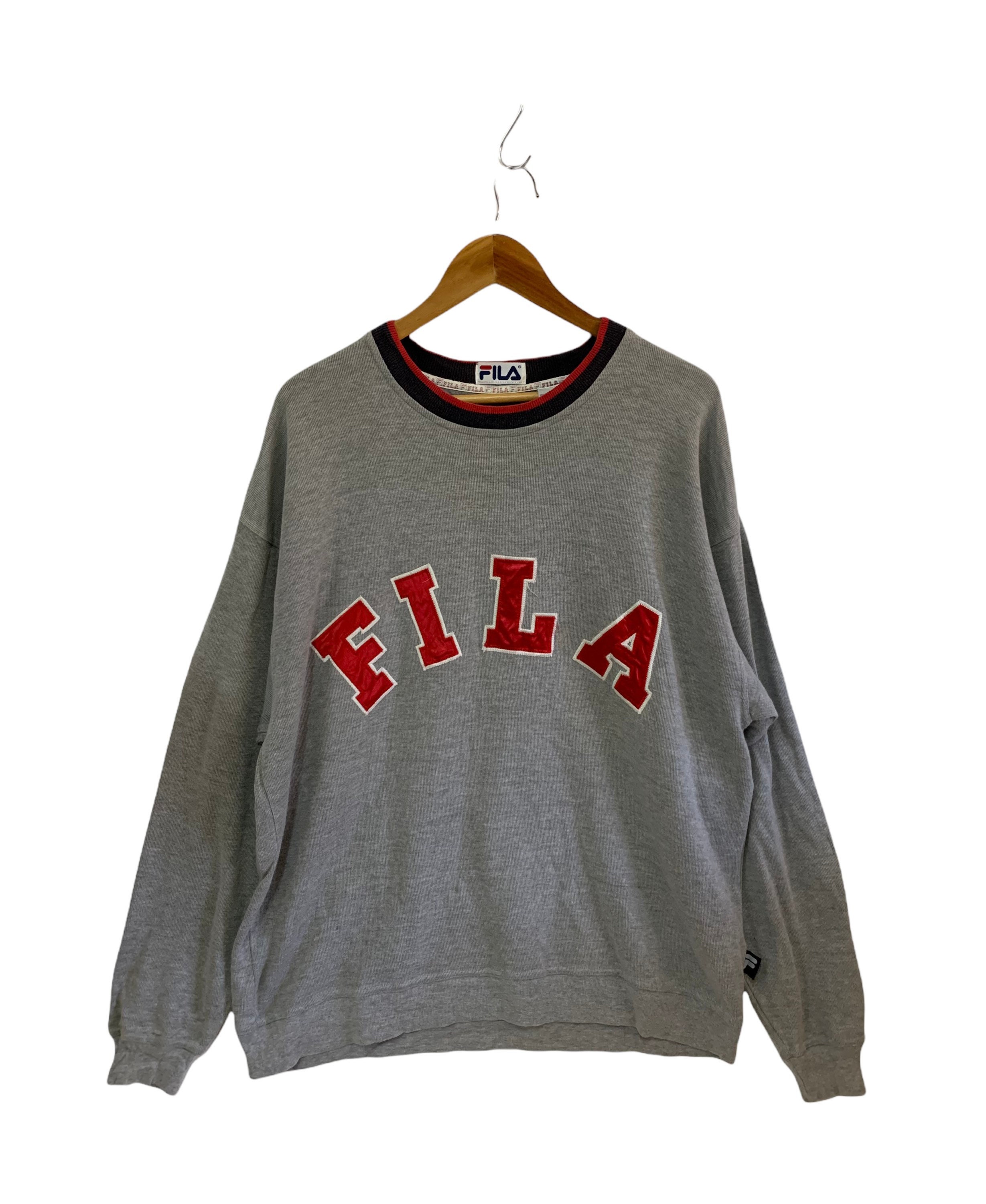Fila spellout sweatshirt sale