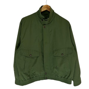 vintage 90s full mac light harrington jacket small logo scovill