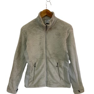 vintage the north face fleece jacket small logo large women size