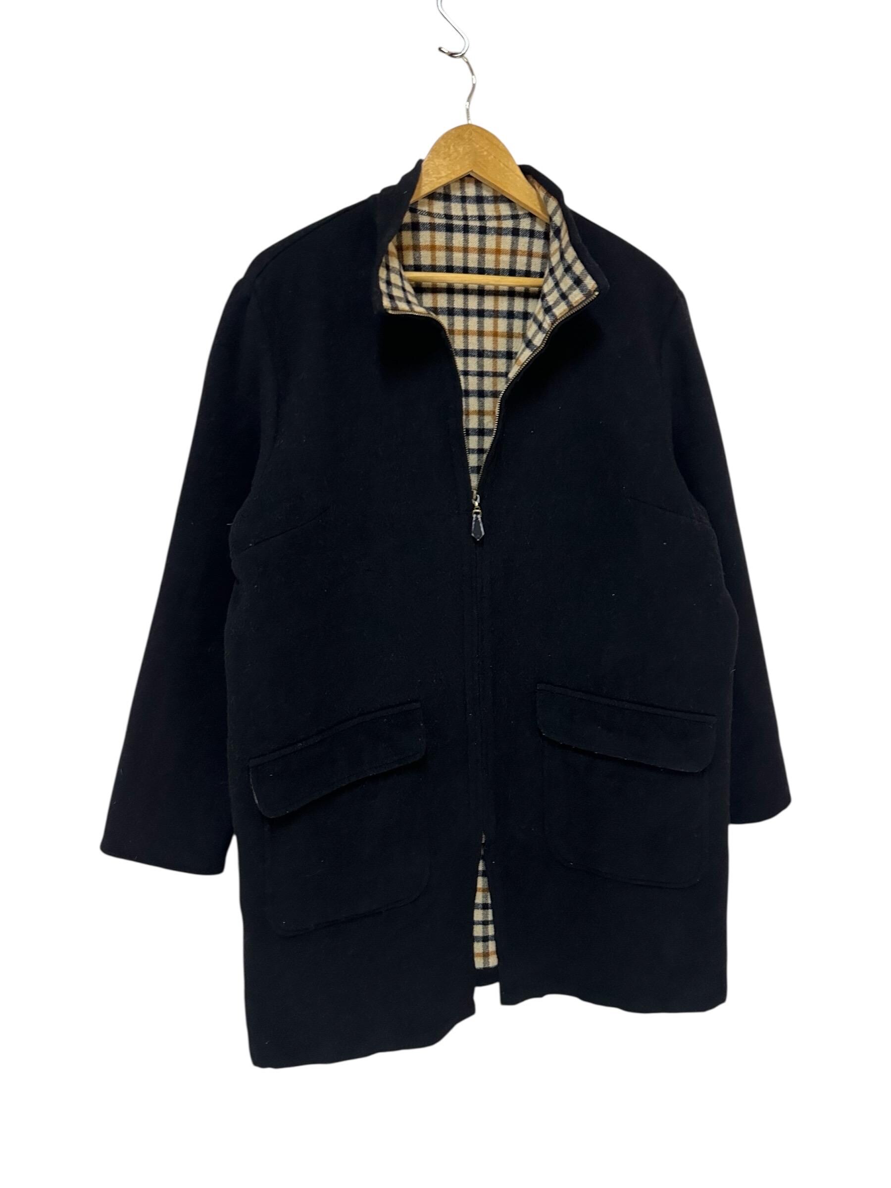Vintage 90s Daks London Wool Jacket Checkered - Etsy Australia