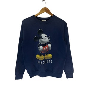 90er Jahre Vintage 90er Jahre Hoodie original großer Hoodie mit großem Logo von Mickey Mouse