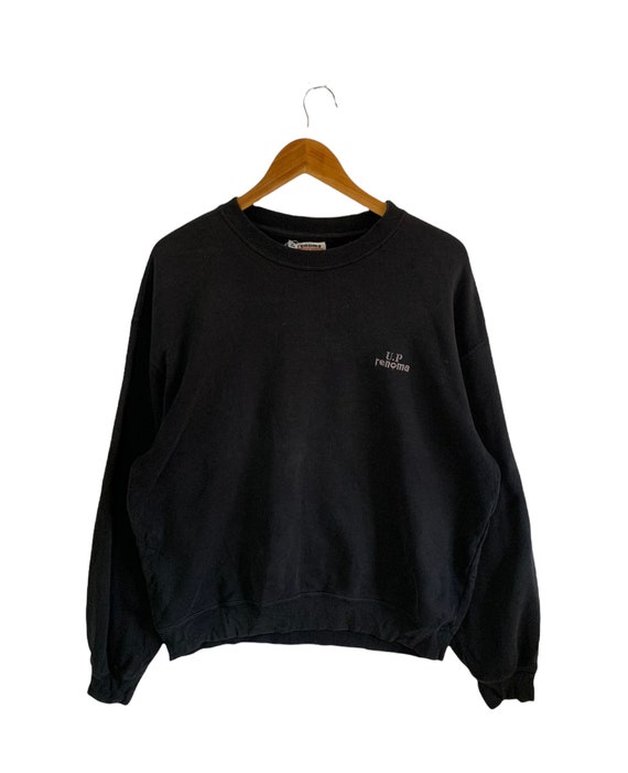 vintage 90s up renoma sweatshirt big logo embroid… - image 2