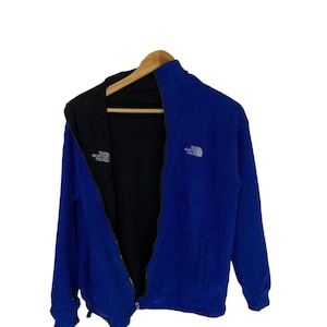 Vintage 90s reversible the north face fleece jacket
