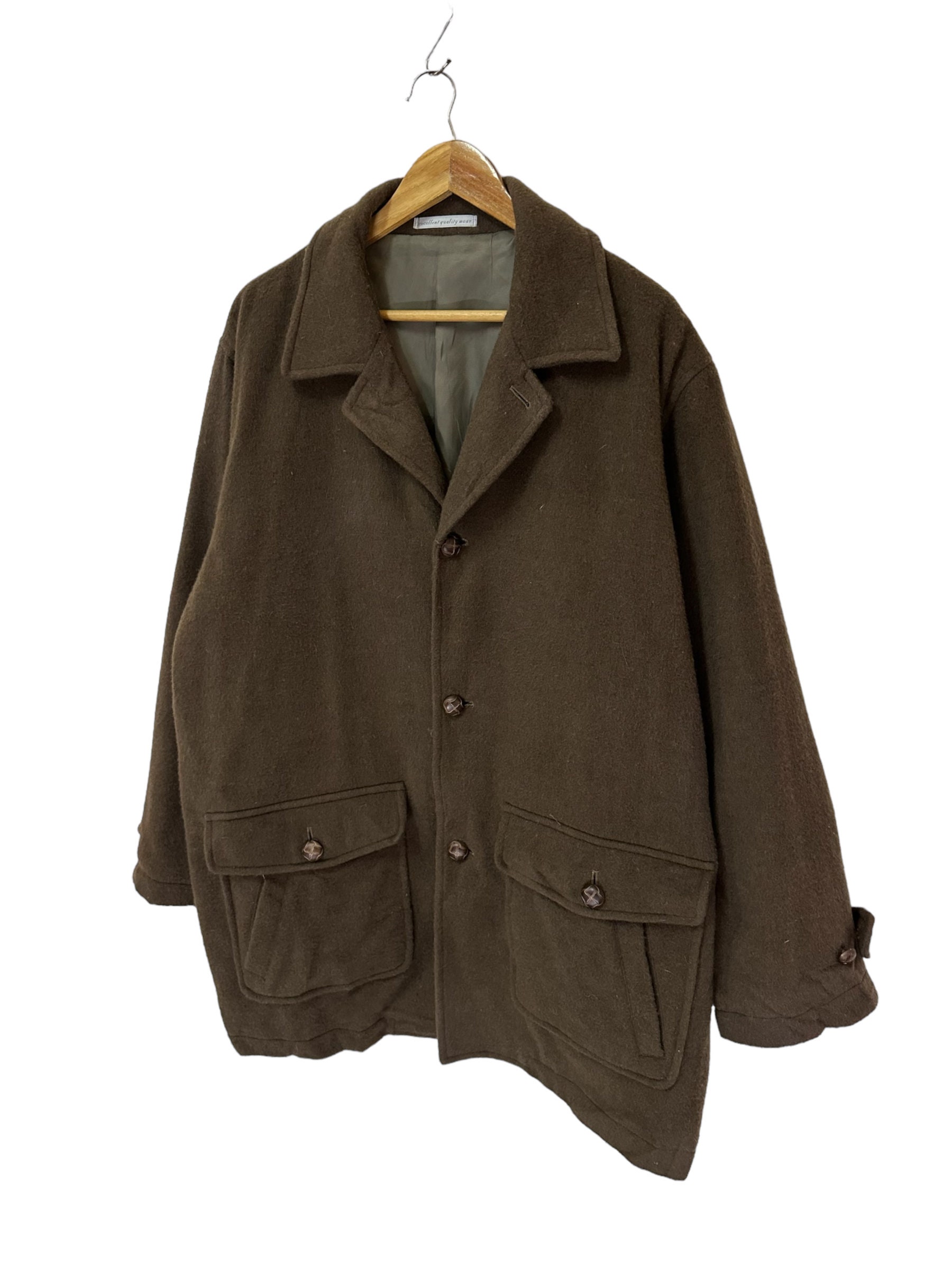 Vintage Valentino Coupeau Coat Wool Down Jacket Rare Fashion - Etsy