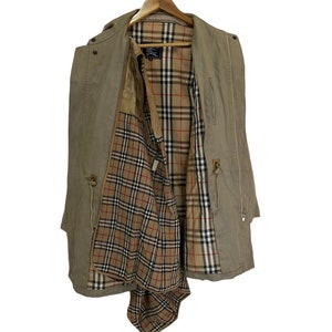 Burberry waxed clearance cotton field jacket
