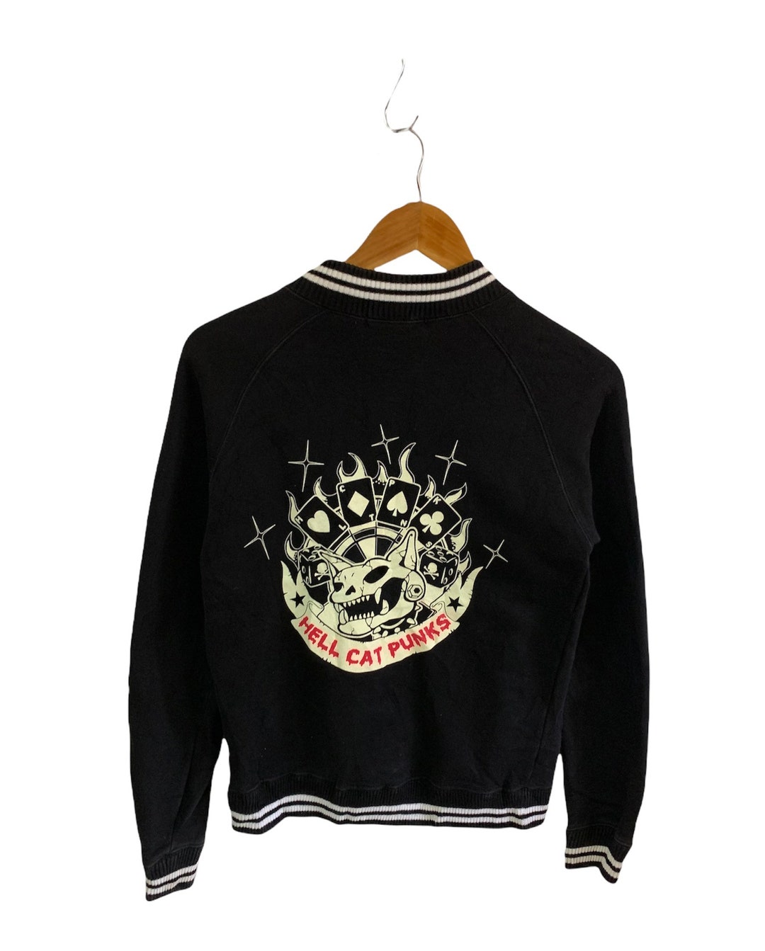 USED☆HELL CAT PUNKS・ジャケット☆メンズLくらい